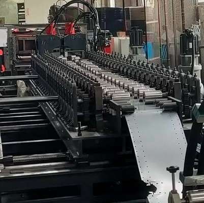 Slotted Shelf Racking Pallet Roll Forming Machine For Distribution Centers