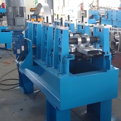 18 Stations Supermarket Shelf Roll Forming Machine With Adjustable Width Capability