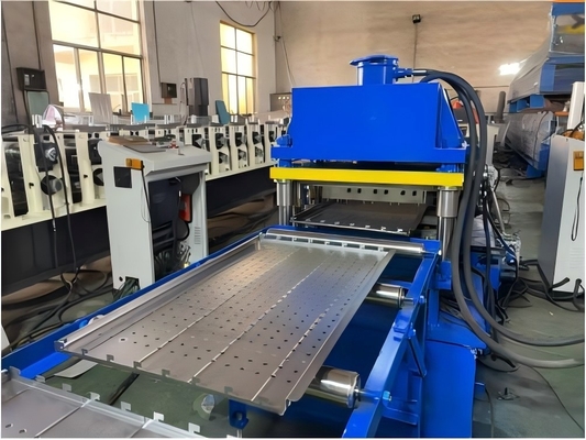 Fully Automatic Selective Pallet Racking Rolling Forming Machine For High Volume Production With Hydraulic Punching