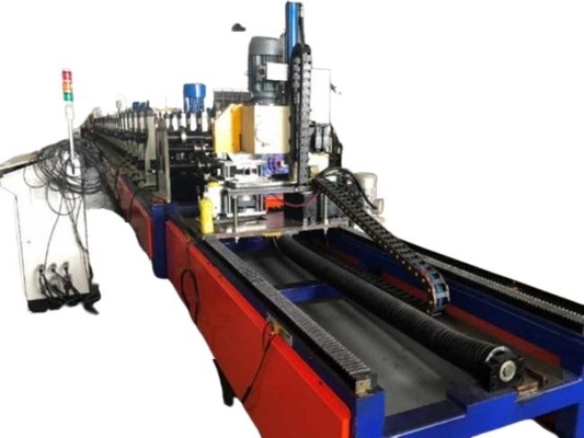 Precision Strut Channel Roll Forming Machine with 70mm Roller Shaft Diameter and Customizable Cutting Length