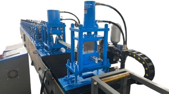 Precision Strut Channel Roll Forming Machine with 70mm Roller Shaft Diameter and Customizable Cutting Length