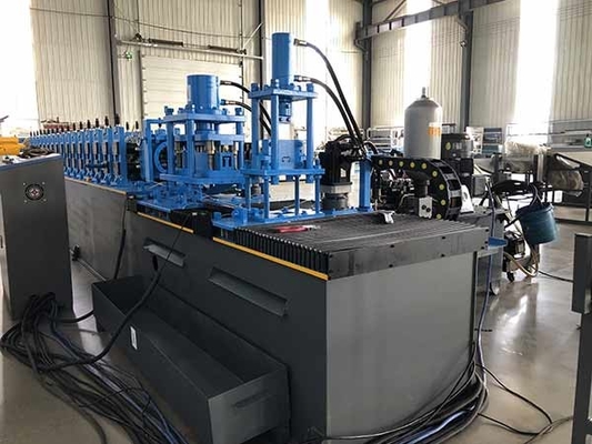 Precision Strut Channel Roll Forming Machine with 70mm Roller Shaft Diameter and Customizable Cutting Length