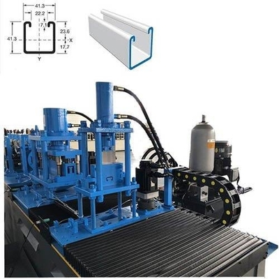 Advanced Slotted Strut Channel Roll Forming Machine