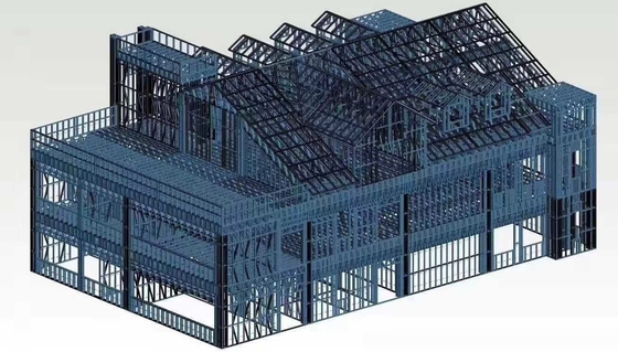 C89 Light Gauge Steel House Lgs Framing Roll Forming Machine For Villa