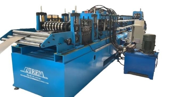 C Z Purlin Channel Cold Roll Forming Machine Full Auto For Galvanized Steel Profile