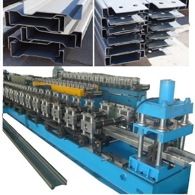 Complete Range Of Structural Purlins Roll Forming Machine With Automatic Motorized Height And Width Change