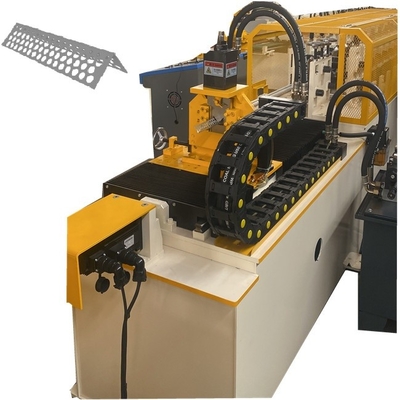 High Speed Galvanised Metal Drywall Corner Bead Steel Gypsum Angle Profile Making Machine