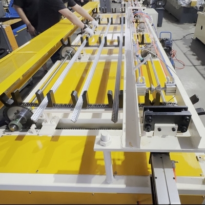 High Speed Galvanised Metal Drywall Corner Bead Steel Gypsum Angle Profile Making Machine