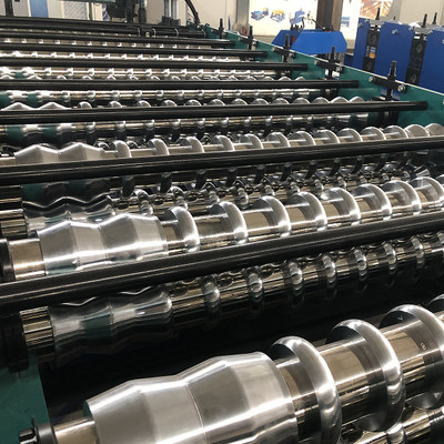 Professional Circular Roofing Corrugated Sheet Rolling Machine Accurate Parameters High Durability