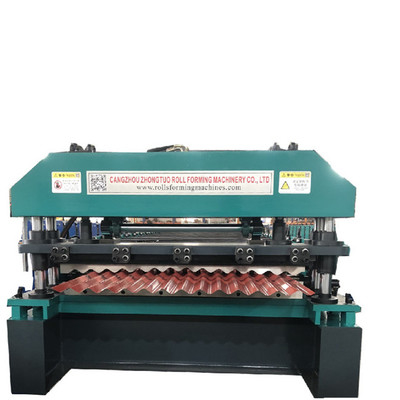 Professional Circular Roofing Corrugated Sheet Rolling Machine Accurate Parameters High Durability