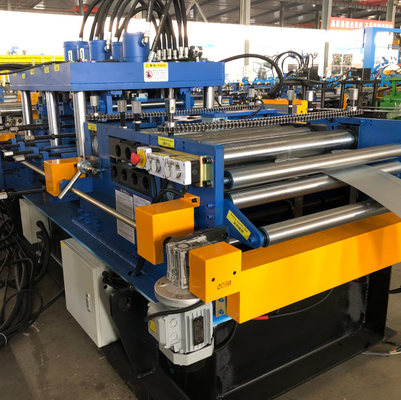 Fully Automatic Adjustable CZ Purlin Machine Before Shearing