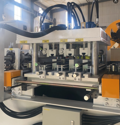 Intelligent CZ purline rolling forming machine after shearing with customized punching holes