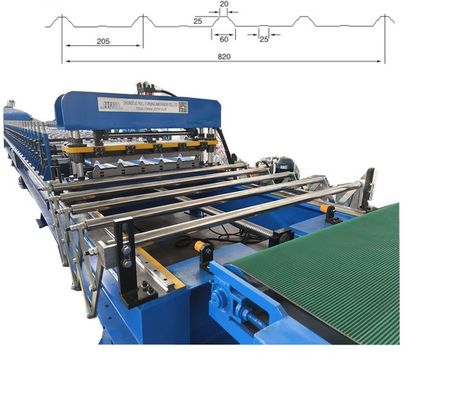 High Speed and Automatic Metal Roofing Sheets Making Machine