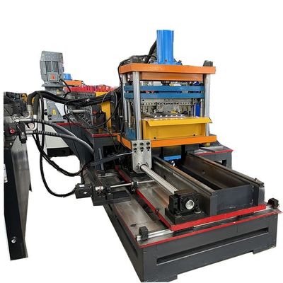 Metal Supermarket Shelf Back Panel Profile Making Machine