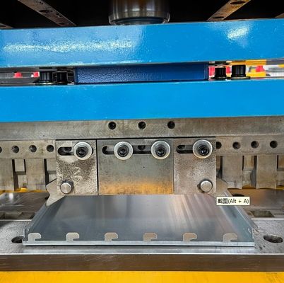 Metal Supermarket Shelf Back Panel Profile Making Machine