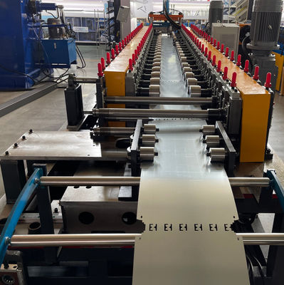 Metal Supermarket Shelf Back Panel Profile Making Machine