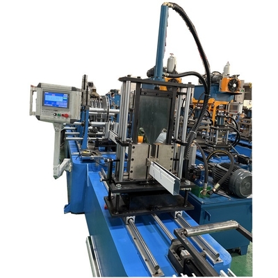 Aluminum Baffle Tube Profile Rolling Machine  For Making Ceiling Decorative Strips