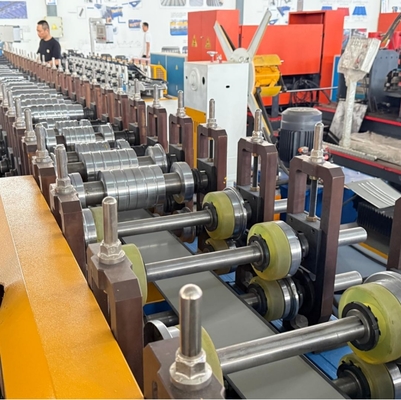 Width adjustable ridge cap rolling forming machine