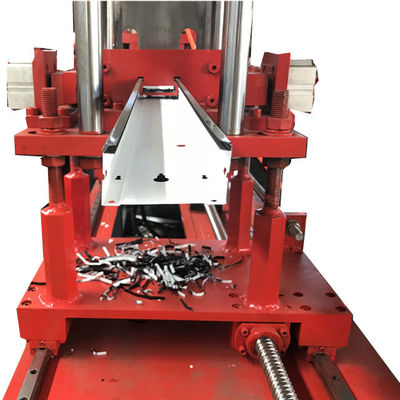 T5 LED Light Box Profile Roll Forming Machine with Hydraulic Punching / Shearing