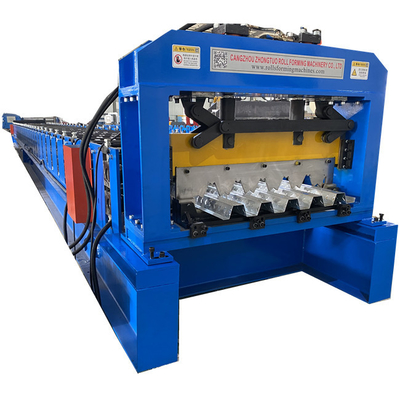 Popular Metal Decking Profiles Rolling Forming Machine For USA Market