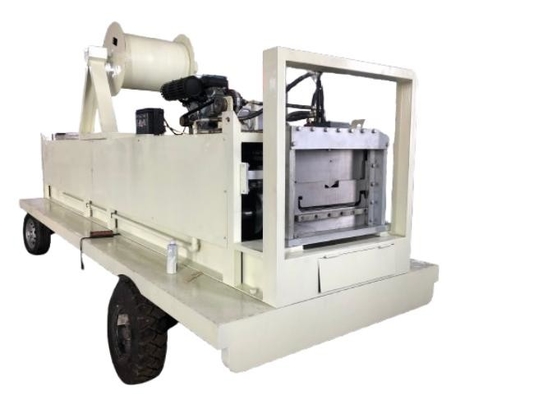 Trapezoid Standing Seam Metal Roofing Panel Machine 10 Stations