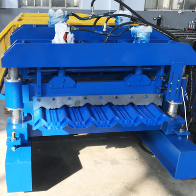Metal Roof Glazed Tile Roof Roll Forming Machine Corrugated Steel Sheet BV / SGS