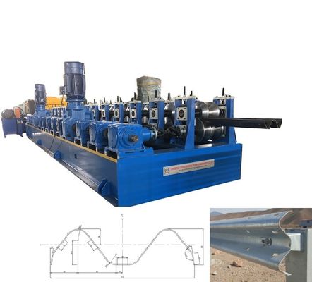 Road Highway Guardrail Machine Two Or Three Beam