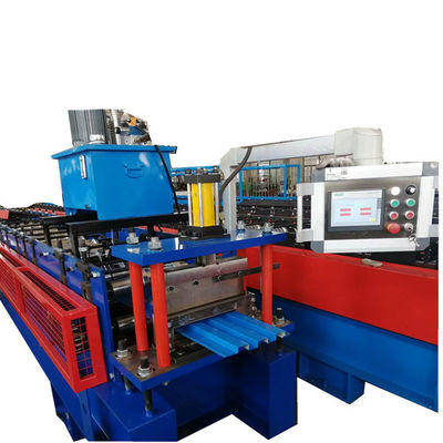 Metal Wall Panel Cladding Rolling Forming Machine Box Rib 0.7mm Thickness