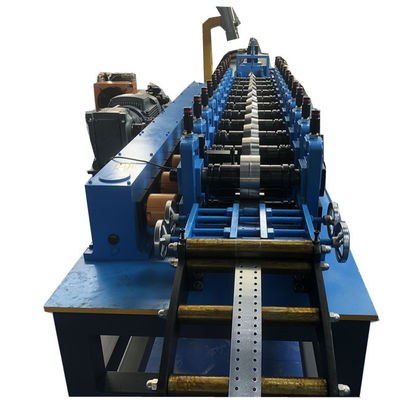 pm133758420-rotary_punching_slotted_angle_rolling_forming_machine_14_roller_station Rotary Punching Slotted Angle Rolling Forming Machine 14 Roller Station