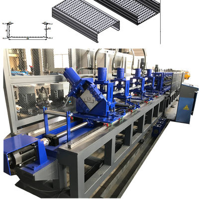 pm141385206-70m_min_light_keel_roll_forming_machine_metal_profile_drywall_framing_system 70m/min Light Keel Roll Forming Machine Metal Profile Drywall Framing System