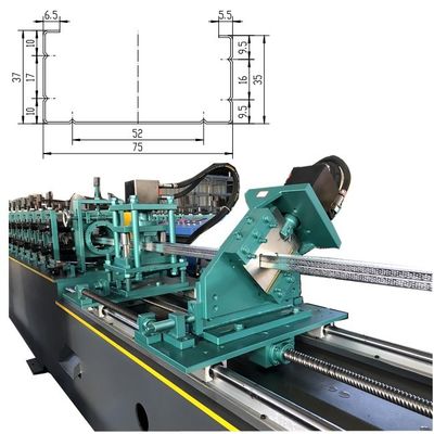 Metal Profile Stud Rolling Making Forming Machine Precision Engineered 1.5mm
