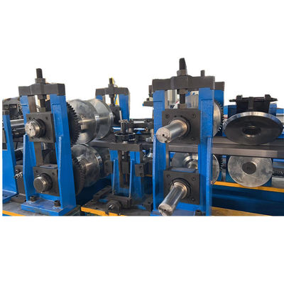19 Roller Station CZ Purlin Roll Forming Machine Servo Motor Powered