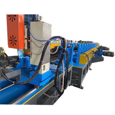 18.5KW P Beam Step Beam Roll Forming Machine For Warehouse Shelf