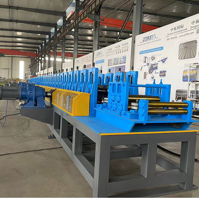 18.5KW P Beam Step Beam Roll Forming Machine For Warehouse Shelf