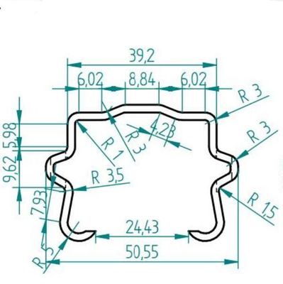 pm145734733-plc_controlled_steel_profile_rolling_forming_machine_high_efficiency PLC Controlled Steel Profile Rolling Forming Machine High Efficiency
