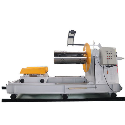 pm156891485-movable_automatic_decoiler_machine_hydraulic_with_loading_car Movable Automatic Decoiler Machine Hydraulic With Loading Car