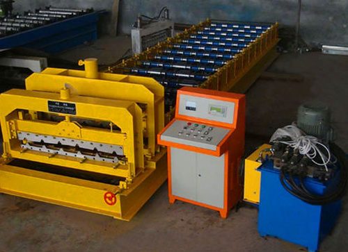 pm16278426-custom_made_glazed_tile_machine_cold_roll_forming_machine_for_colored_steel_sheet Custom Made Glazed Tile Machine / Cold Roll Forming Machine For Colored Steel Sheet