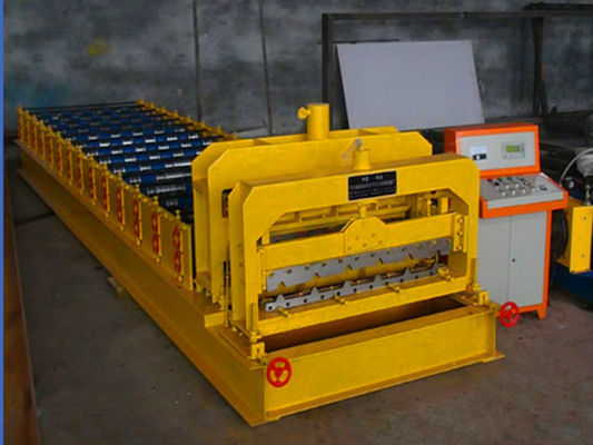 pm16278716-custom_made_glazed_tile_machine_cold_roll_forming_machine_for_colored_steel_sheet Custom Made Glazed Tile Machine / Cold Roll Forming Machine For Colored Steel Sheet