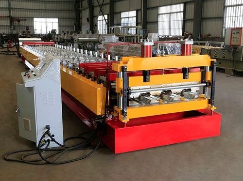 High Strength Floor Decking Forming Machine Easy Operation Low Maintenance Cost