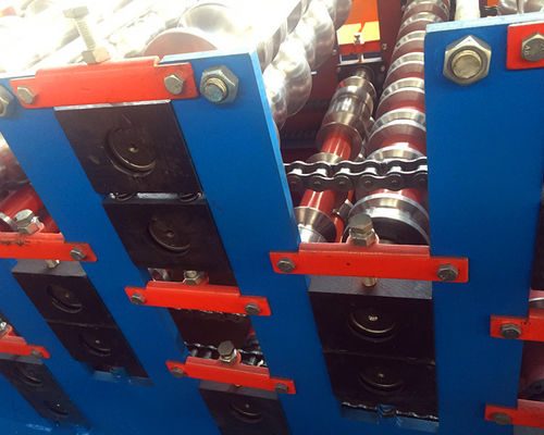 Jk 800 Corrugated Roll Forming Machine / Steel Sheet Roll Forming Machine