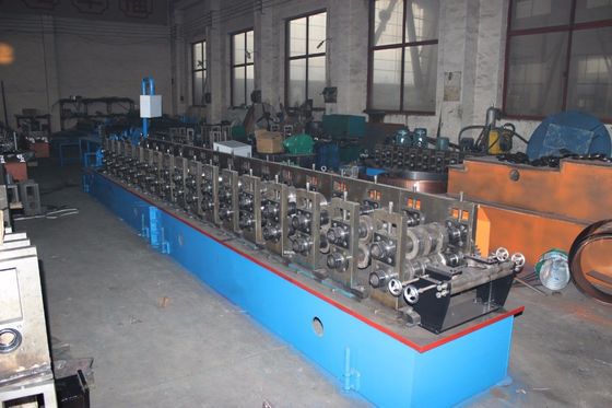 Ppgi Sheet Door Frame Roll Forming Machine / Concrete Door Frame Making Machine