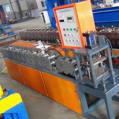 Rolling Shutter Roll Forming Machine / Door Frame Making Machine With Different Colors