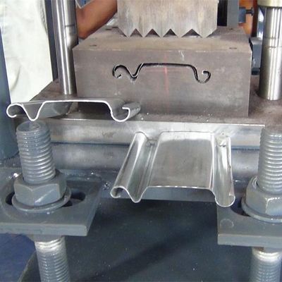 Steel Sheet Roll Forming Machine Shutter Door Frame Machinery 4KW Hydraulic Station Power