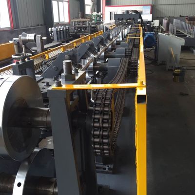 pm16632604-plc_control_door_frame_roll_forming_machine_cz_purlin_machine_for_building PLC Control Door Frame Roll Forming Machine / CZ Purlin Machine For Building