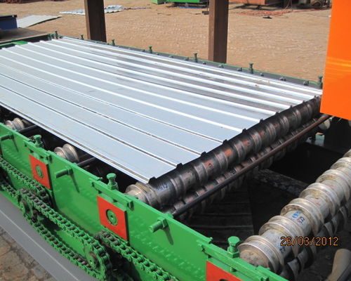 Metal Steel Stud Machine / Corrugated Roll Forming Machine For Roofing Sheets