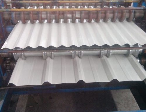 pm16650964-chain_drive_double_layer_roll_forming_machine_with_different_colors Chain Drive Double Layer Roll Forming Machine With Different Colors