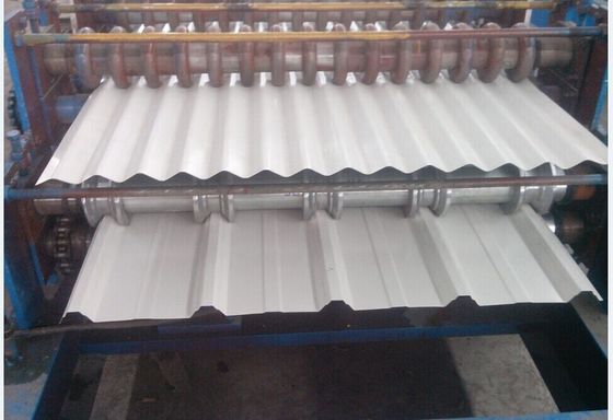 pm16650964-chain_drive_double_layer_roll_forming_machine_with_different_colors Chain Drive Double Layer Roll Forming Machine With Different Colors