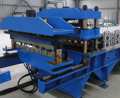 pm16704677-glazed_color_roof_sheet_roll_forming_machine_with_pillar_structure_design Glazed Color Roof Sheet Roll Forming Machine With Pillar Structure Design