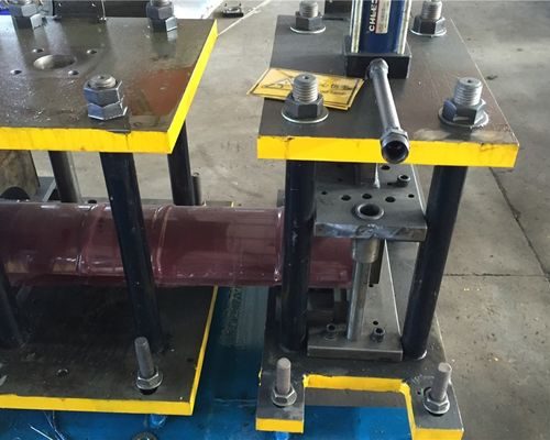 High Efficiency Ridge Cap Roll Forming Machine With Water Cooling System