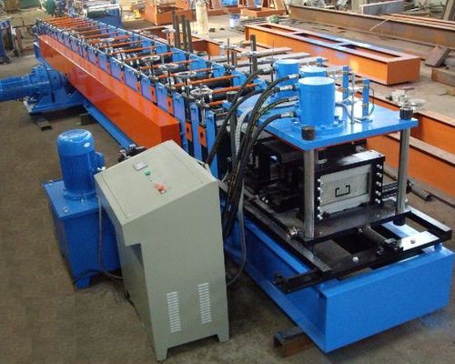 Z Purlin Machine / C Purlin Forming Machine With 14 - 17 Forming Rollers